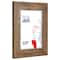 Frame USA Corporate Wide Brown Barnwood Single Image Picture Frame with Mat